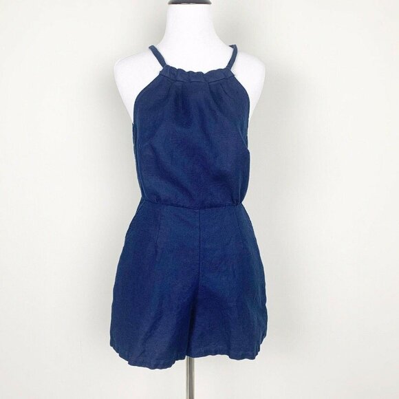 In God We Trust Womens High Neck Sleeveless Romper - Picture 1 of 12
